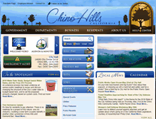 Tablet Screenshot of chinohills.org
